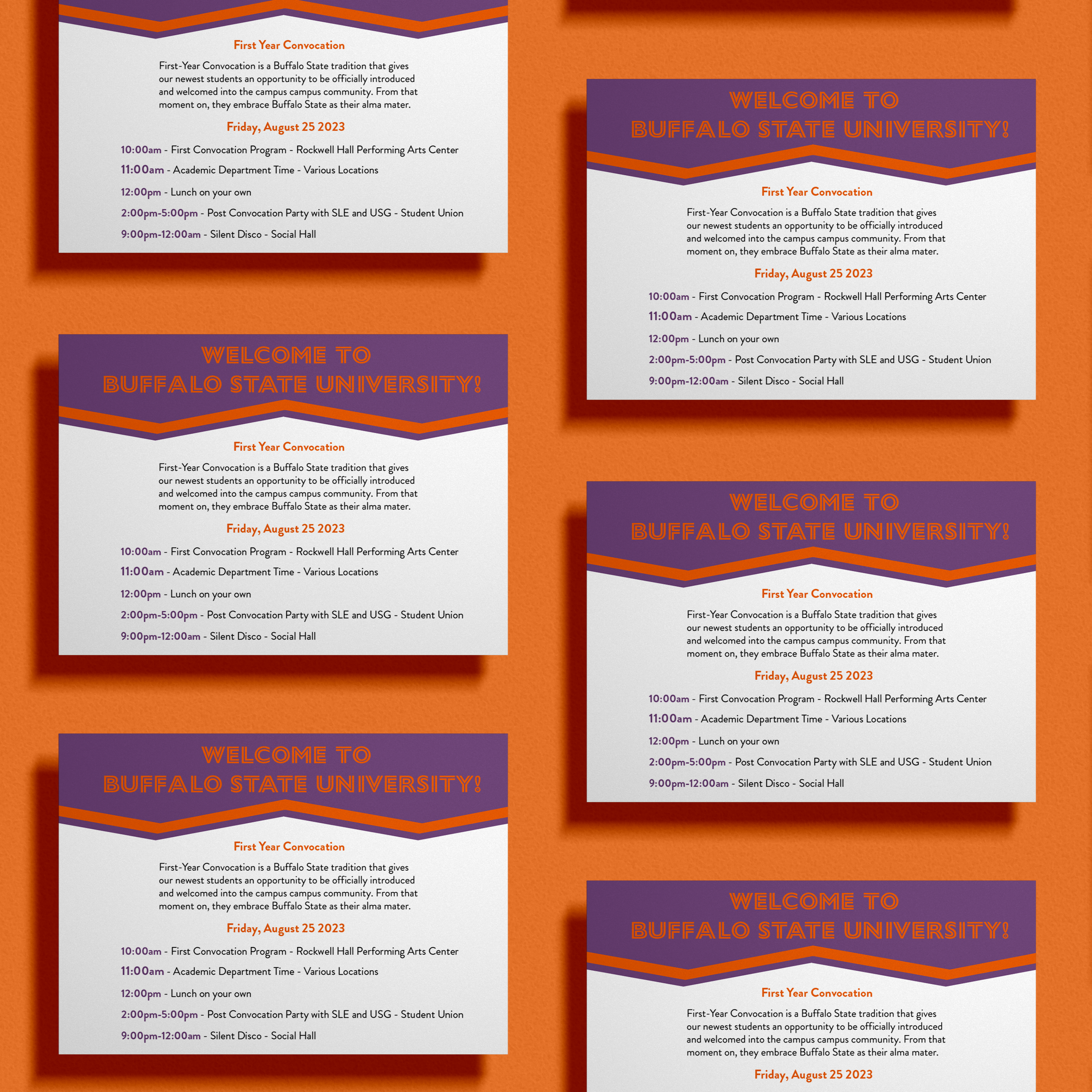 First-Year Invitations