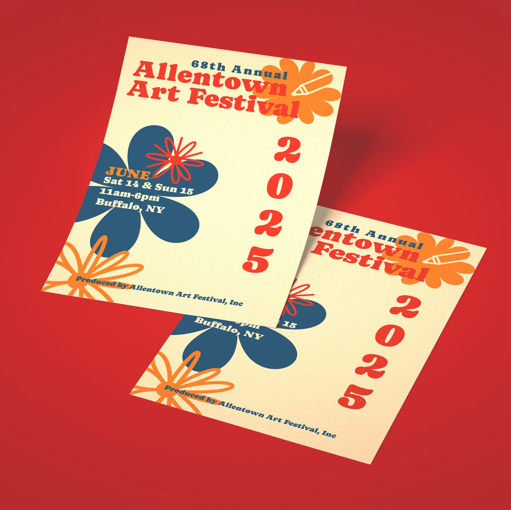 Allentown Art Festival 2025 Poster